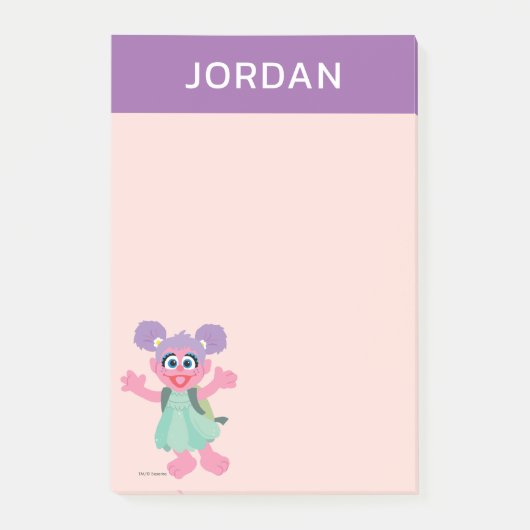 Abby Cadabby Woodland | Jouw namen toevoegen Post-it® Notes (Voorkant)
