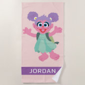 Abby Cadabby Woodland | Jouw namen toevoegen Strandlaken (Voorkant)
