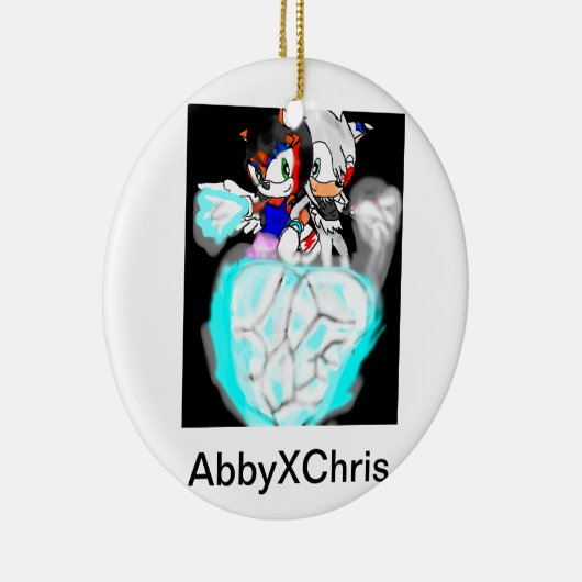 Abby de kat Ornament (Rechts)