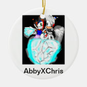Abby de kat Ornament (Voorkant)