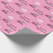 Abby Doodley Cloud Pattern Cadeaupapier (Hoek)