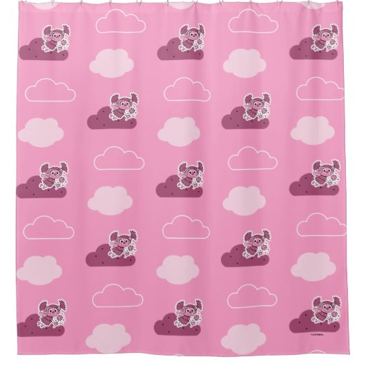 Abby Doodley Cloud Pattern Douchegordijn (Voorkant)