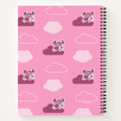 Abby Doodley Cloud Pattern Notitieboek (Achterkant)