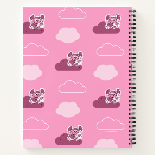 Abby Doodley Cloud Pattern Notitieboek (Achterkant)