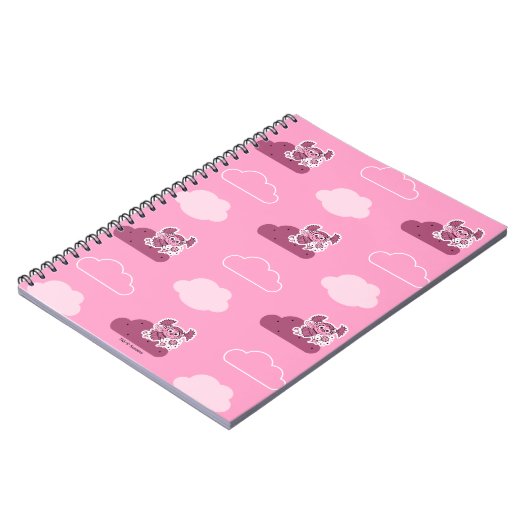 Abby Doodley Cloud Pattern Notitieboek (Linkerzijde)