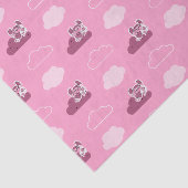 Abby Doodley Cloud Pattern Tissuepapier (Detail)