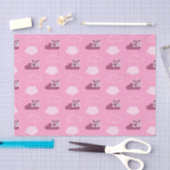 Abby Doodley Cloud Pattern Tissuepapier (Craft)