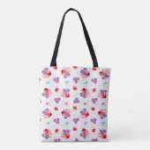 Abby en Elmo 2 Cute Pattern Tote Bag (Achterkant)