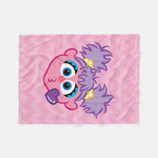 Abby Face die een kus gooit Fleece Deken (Voorkant (Horizontaal))