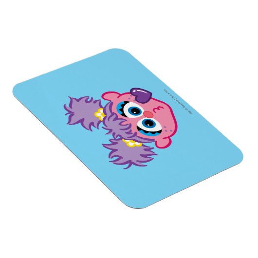 Abby Face die een kus gooit Magneet (Rechterzijde)