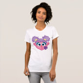 Abby Face gooit een kus T-shirt (Voorkant volledig)