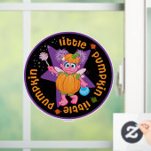 Abby | Halloween Little Pumpkin Raamsticker (Huis)