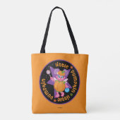 Abby | Halloween Little Pumpkin Tote Bag (Achterkant)