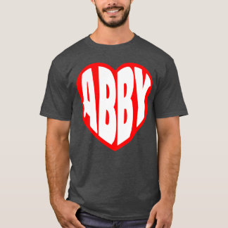 Abby in mijn Hart cadeau T-shirt