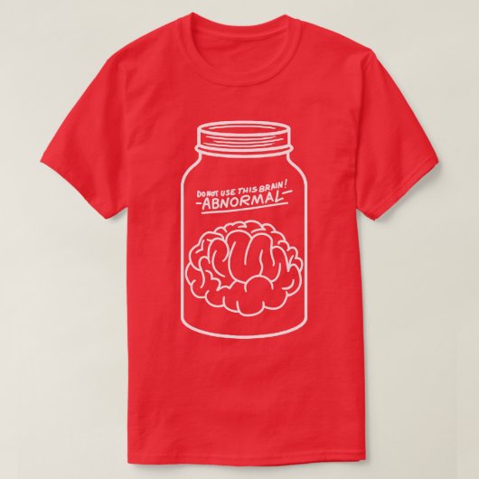 Abby normaal 2 t-shirt (Design voorkant)