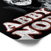 Abby Normal Brain Funny Halloween Poster (Hoek)