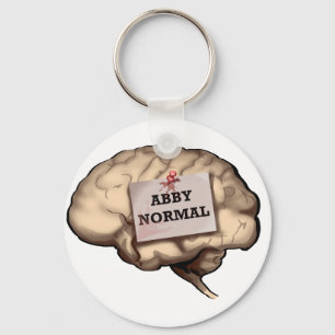 Abby Normal Brain Sleutelhanger
