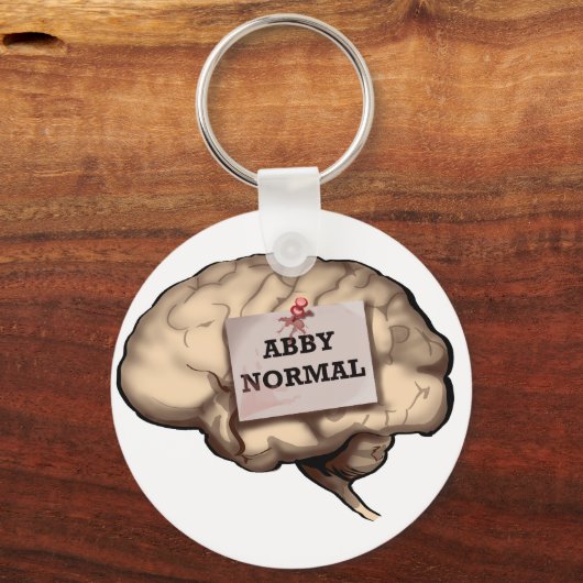 Abby Normal Brain Sleutelhanger (Voorkant)