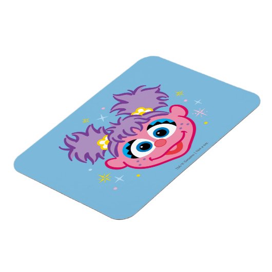 Abby Smiling Face Magneet (Linkerzijde)