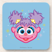 Abby Smiling Face Onderzetter (Voorkant)