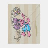 Abby Vintage Fleece Deken (Voorkant)