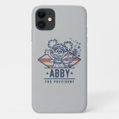 Abby voor President Case-Mate iPhone Case (Achterkant)
