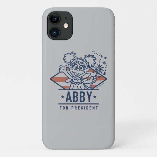 Abby voor President Case-Mate iPhone Case (Achterkant)