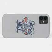 Abby voor President Case-Mate iPhone Case (Achterkant (horizontaal))