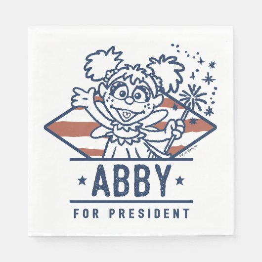 Abby voor President Servet (Voorkant)