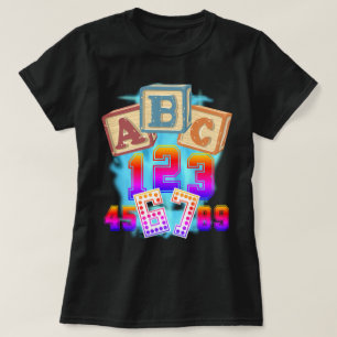ABC 123 67 Leraar T-shirt