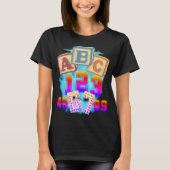 ABC 123 67 Leraar T-shirt (Voorkant)