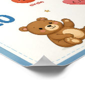 ABC 123 Educatief Poster (Hoek)