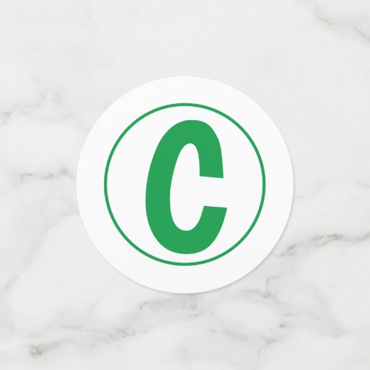 ABC 123 Partij Confetti (Kleine voorkant)