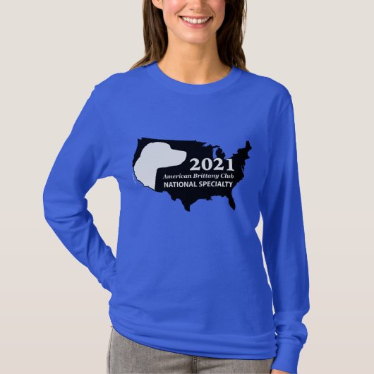 ABC 2021 National Women's Long Sleeve T-Shirt (Voorkant)