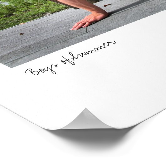 ABC-5374, Boys of Summer, Lee Vandergrift Poster (Hoek)