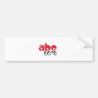 ABC 80's Bumpersticker