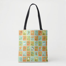 ABC Alaskan Wildlife Toto Bag Tote Bag