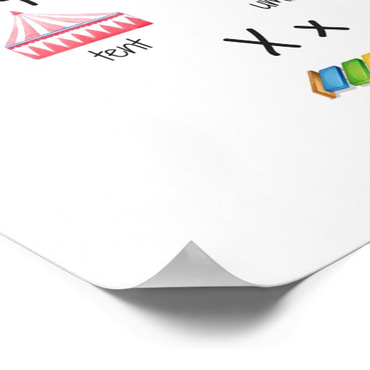 ABC Alfabet Poster Kind (Hoek)