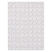 ABC alfabet rood geel blauw Tafelkleed (Voorkant)