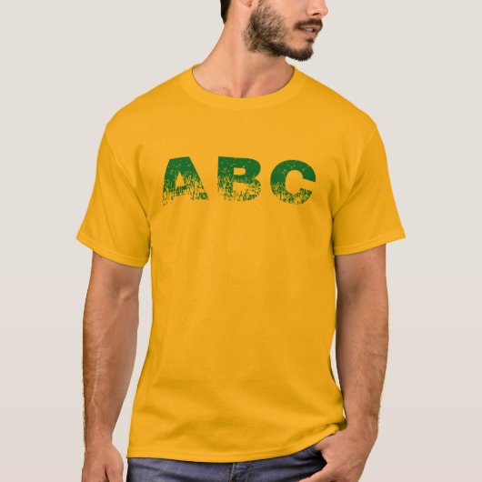 ABC-alfabet T-shirt (Voorkant)