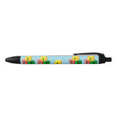 abc-alfabet zwarte inkt pen (Bovenkant)