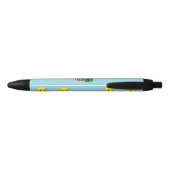 abc-alfabet zwarte inkt pen (Achterkant)