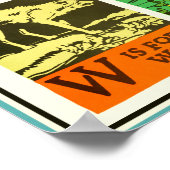 Abc Alphabet animal poster - Teaching Aid Chart (Hoek)