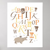 ABC Alphabet Neursery Print (Voorkant)