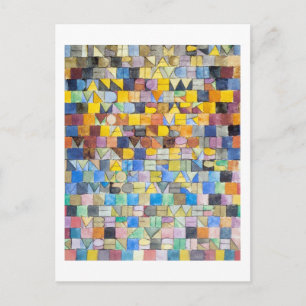 ABC (Alphabet), Paul Klee Briefkaart