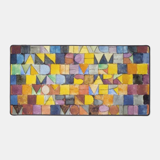 ABC (Alphabet), Paul Klee Bureaumat (Voorkant)