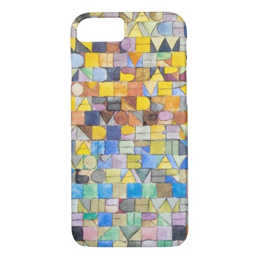 ABC (Alphabet), Paul Klee Case-Mate iPhone Case (Achterkant)