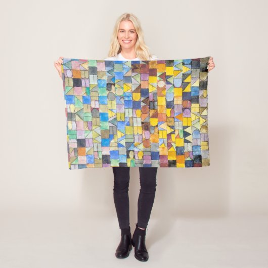 ABC (Alphabet), Paul Klee Fleece Deken (In situ)