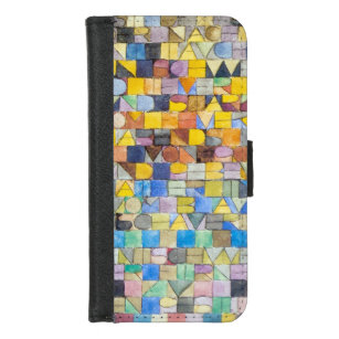 ABC (Alphabet), Paul Klee iPhone 8/7 Portemonnee Hoesje