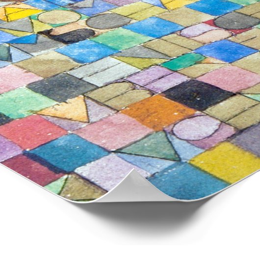 ABC (Alphabet), Paul Klee Poster (Hoek)